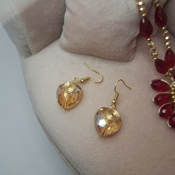 NECKLACE AND EARRINGS - Picture 3 of 5